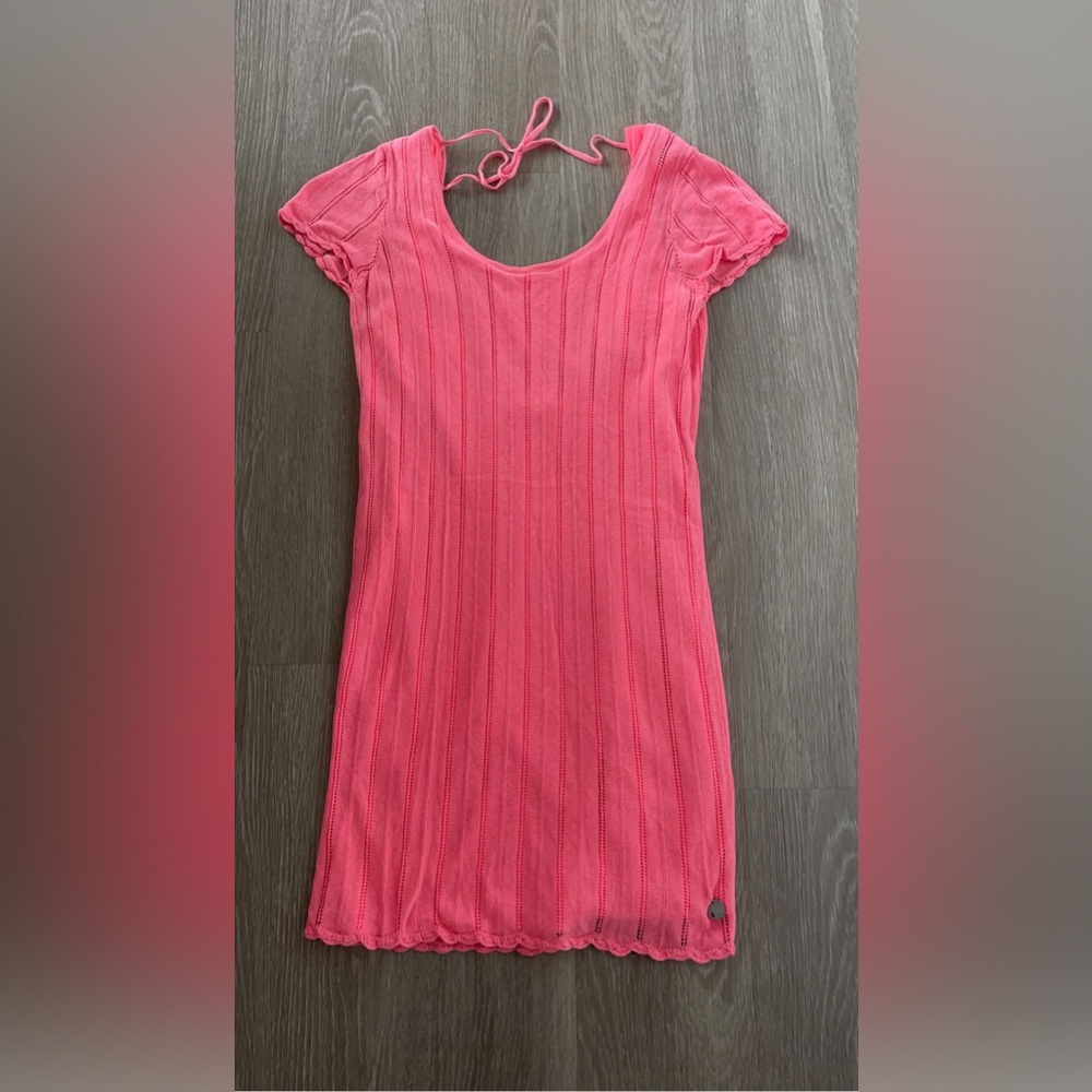 Hot Pink Beachy Dress